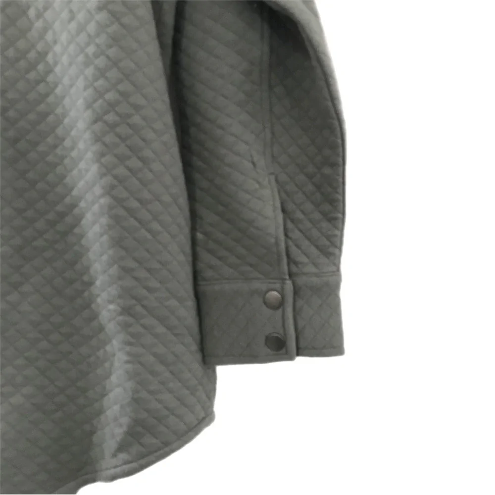 BB Dakota by Steve Madden Green Quilted Knit Utility Jacket - Picture 4 of 8